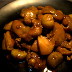 黃燜慄子雞